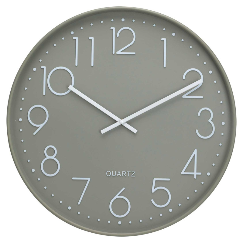 Home Styling Collection Nástěnné hodiny s výrazným ciferníkem, Ø 50 cm, zelené zelený