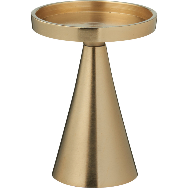 Home Styling Collection Dekorativní svícen, zlatý, 13 cm zlatý