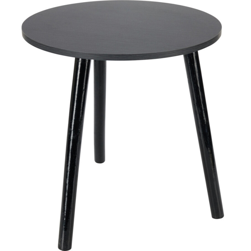 Trends 4 You Kulatý odkládací stolek ZUZU, Ø 40 cm černá