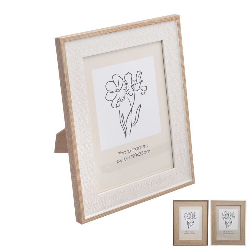 Dřevěný fotorámeček 25 × 30 cm (3 varianty)