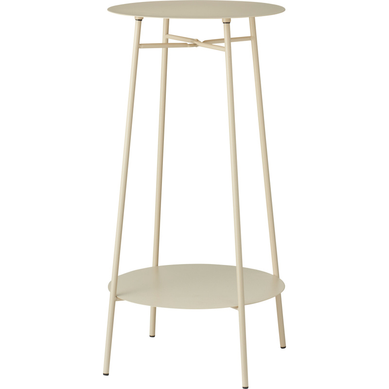 Home Styling Collection Vysoký odkládací stolek RENI, Ø 35 x 60 cm béžová