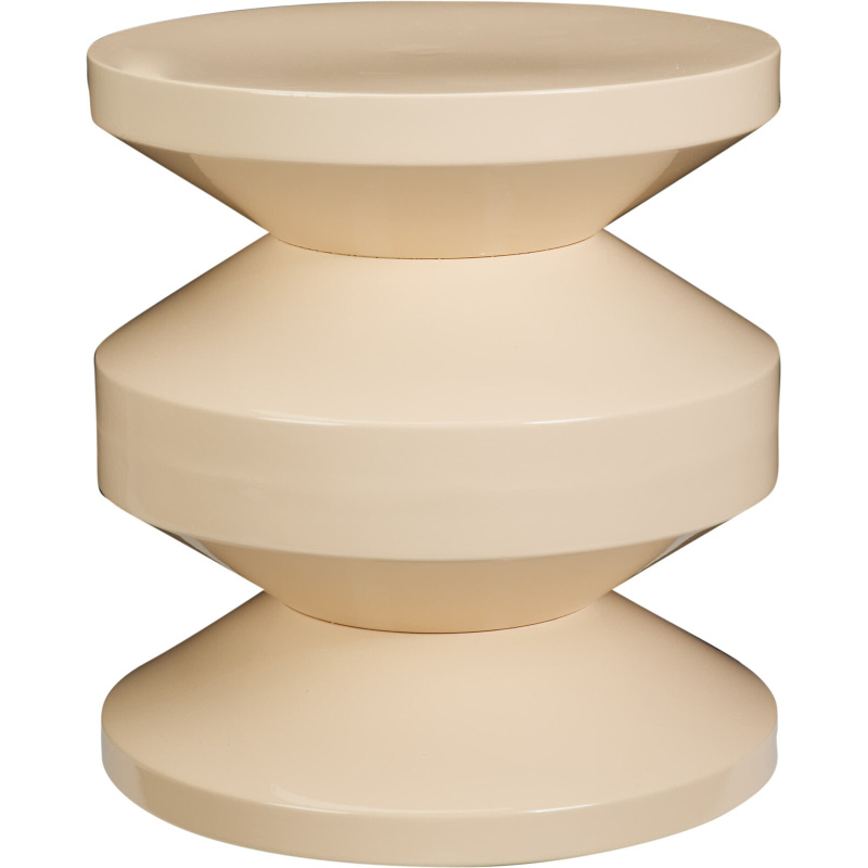 Home Styling Collection Kovový odkládací stolek TAFEL žlutý, 31 cm žlutý 104716