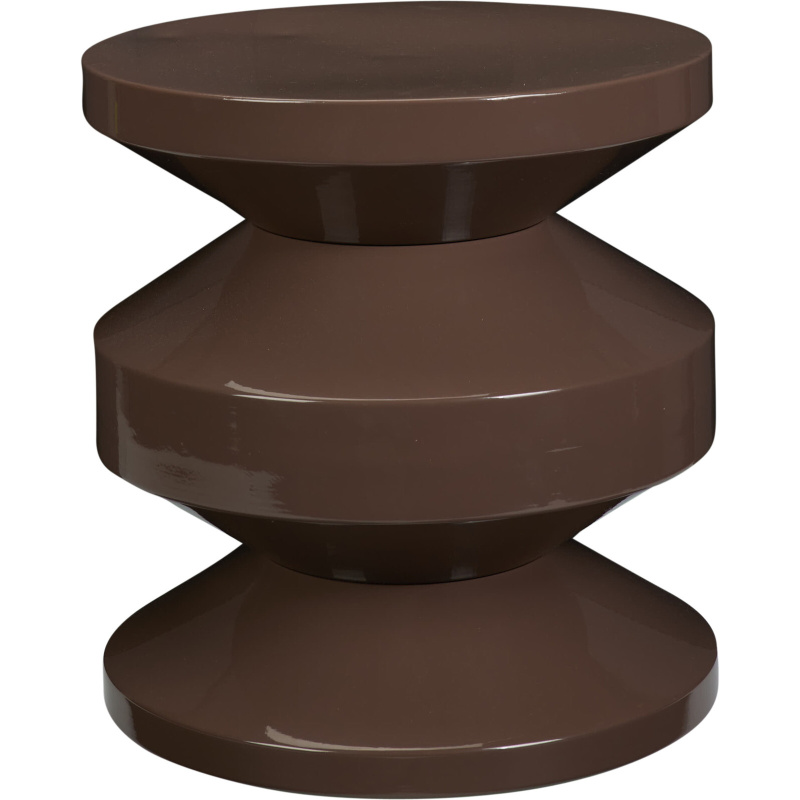 Home Styling Collection Kovový odkládací stolek TAFEL hnědý, 31 cm hnědý 104718