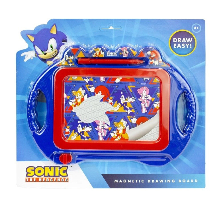 Magnetická kreslící tabulka s motivem Ježek Sonic