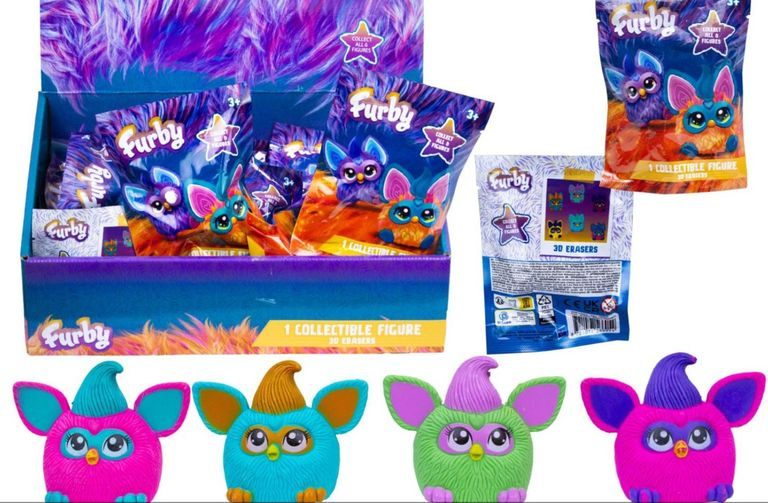 Furby sběratelská figurka 3D guma mix druhů