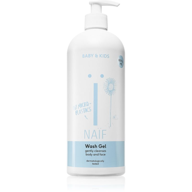 Naif Baby & Kids Wash Gel čisticí a mycí gel pro děti a miminka na tělo a obličej 700 ml