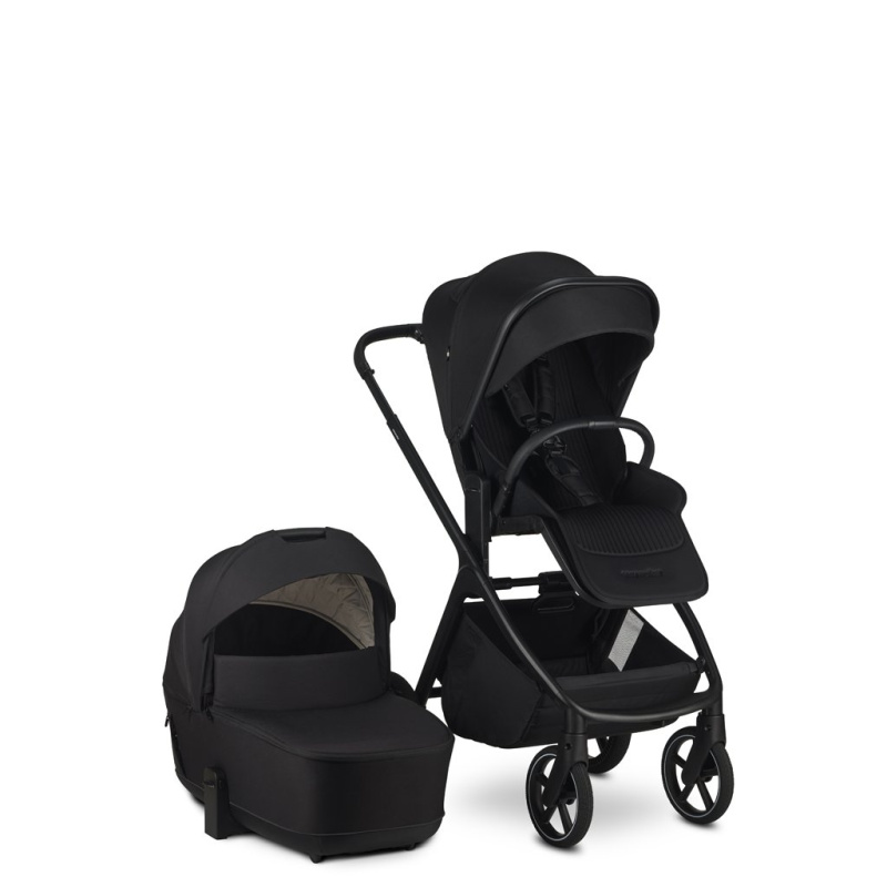 EASYWALKER Kočárek kombinovaný Zoey - Pure Black
