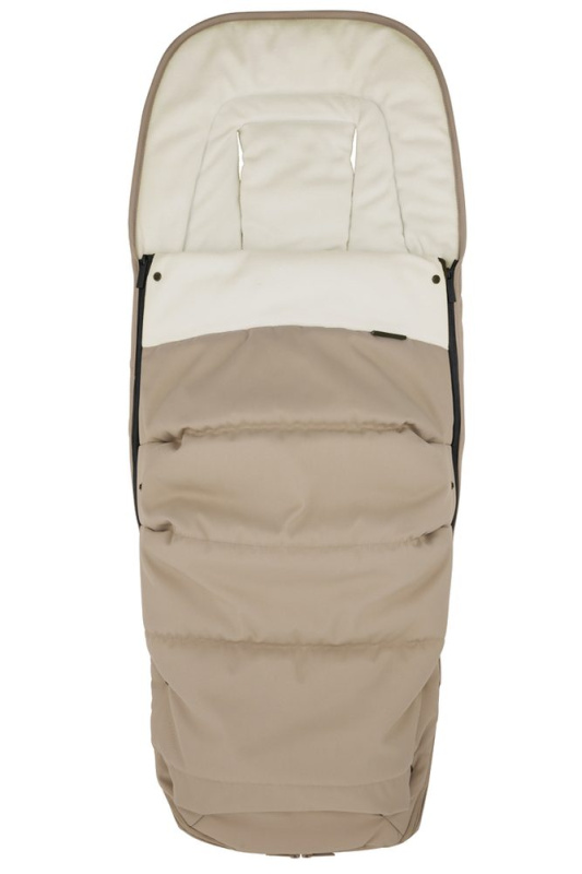 EASYWALKER Fusak ke kočárku Zoey Almond Taupe - EASYWALKER Fusak ke kočárku Zoey Almond Taupe