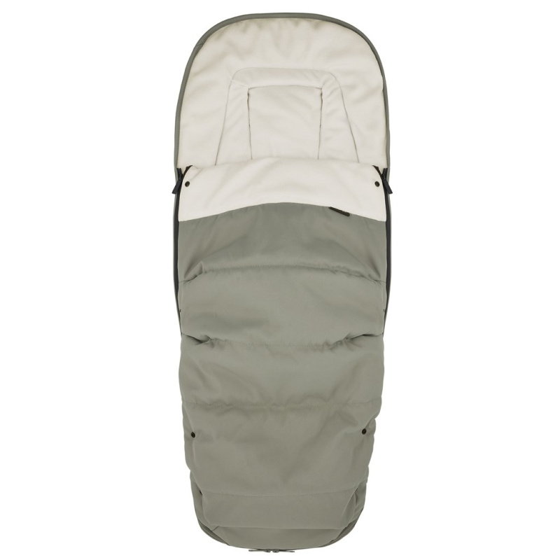 EASYWALKER Fusak ke kočárku Zoey Almond Taupe - EASYWALKER Fusak ke kočárku Zoey Sage Green