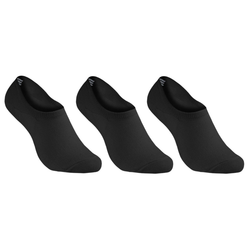 3PACK ponožky Benysøn extra nízké černé (B-6001) M
