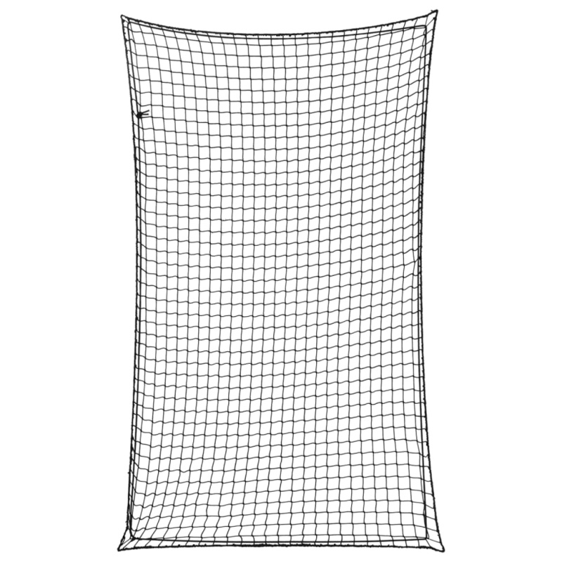 S elastickým lanem černá 2,5 x 1,5 m pp černá - Síť na přívěsný vozík / 1 / 6 x 3.5 m