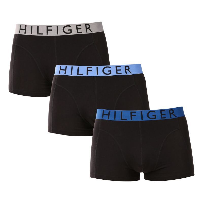 3PACK pánské boxerky Tommy Hilfiger černé (UM0UM03465 0SN) XXL, trenky / trenýrky