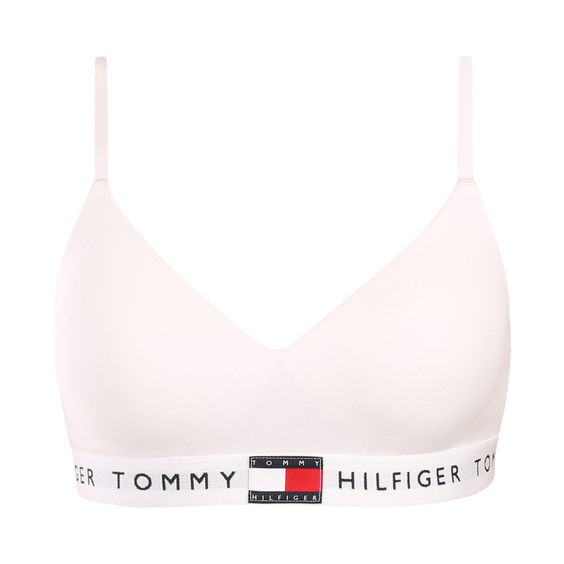 Dámská podprsenka Tommy Hilfiger bílá (UW0UW05715 YBR) S