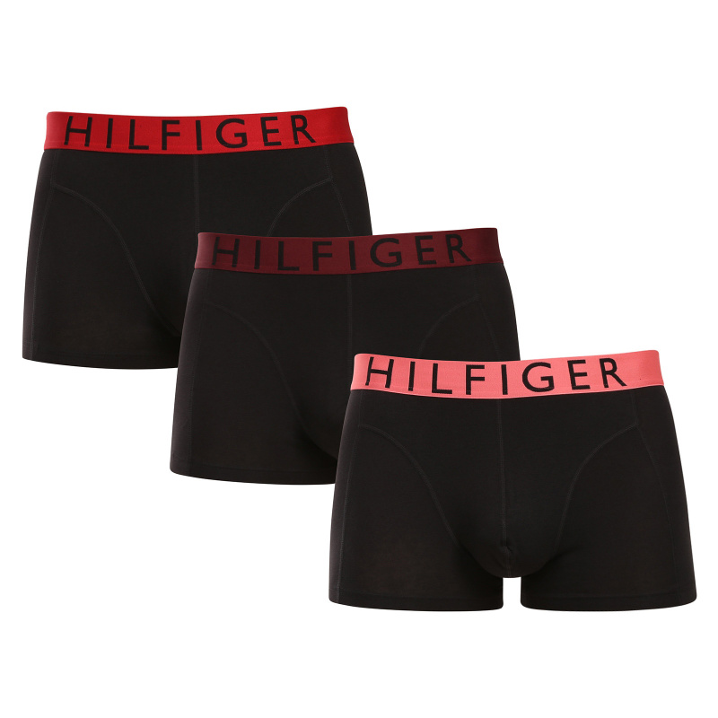 3PACK pánské boxerky Tommy Hilfiger černé (UM0UM03465 0SO) XXL, trenky / trenýrky