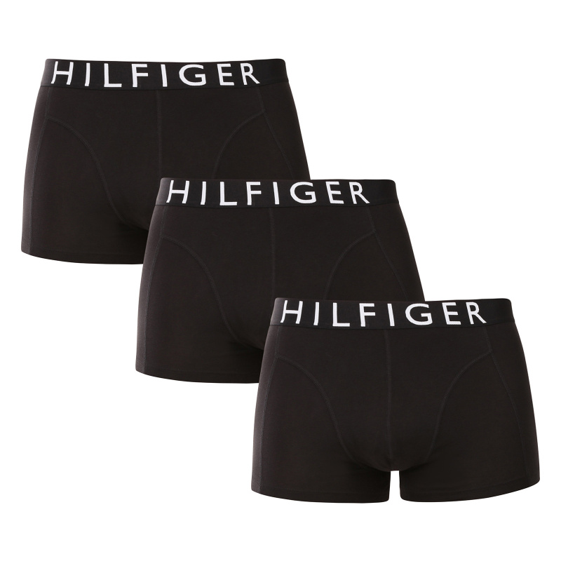 3PACK pánské boxerky Tommy Hilfiger černé (UM0UM03464 0WE) XXL, trenky / trenýrky