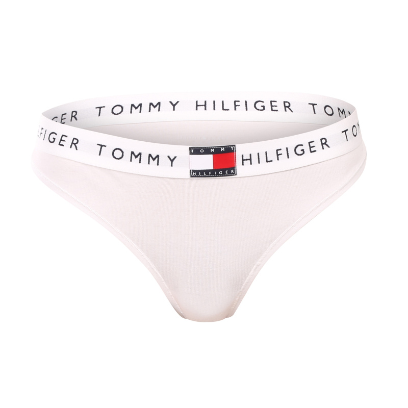 Dámská tanga Tommy Hilfiger bílá (UW0UW06039 YBR) M