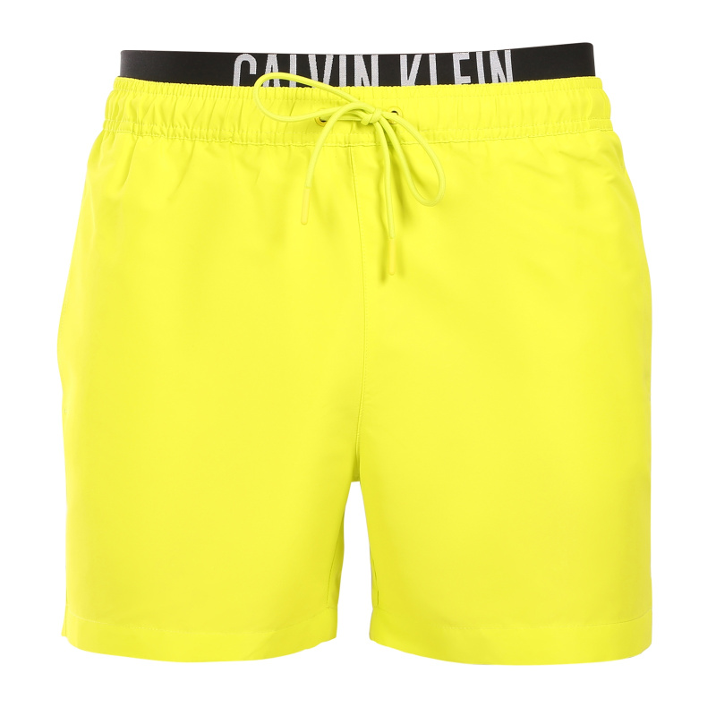 Pánské plavky Calvin Klein žluté (KM0KM01093-LRF) XL