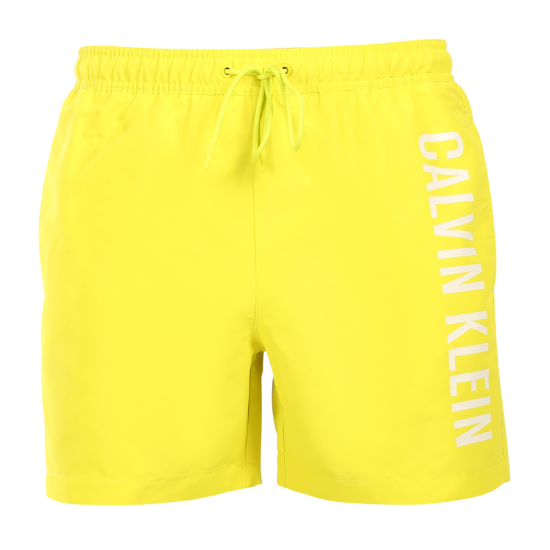 Pánské plavky Calvin Klein žluté (KM0KM01092-LRF) XXL