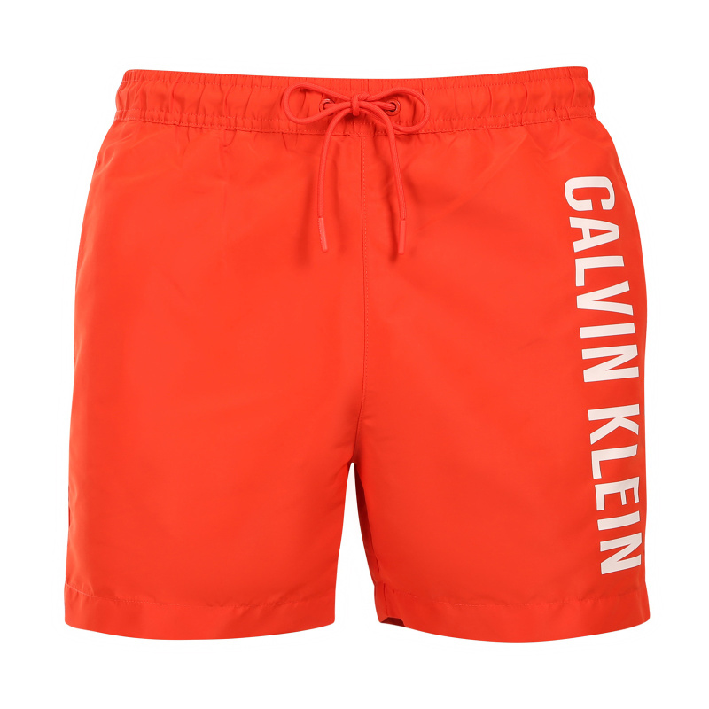 Pánské plavky Calvin Klein červené (KM0KM01092-XM8) L
