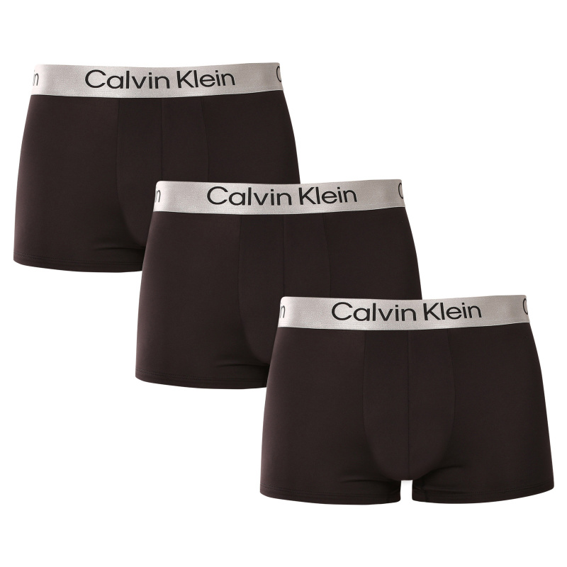 3PACK pánské boxerky Calvin Klein černé (NB4269-UB1) L, trenky / trenýrky