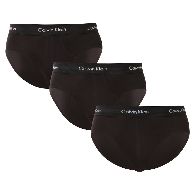 3PACK pánské slipy Calvin Klein černé (U2661G-VX9) XL