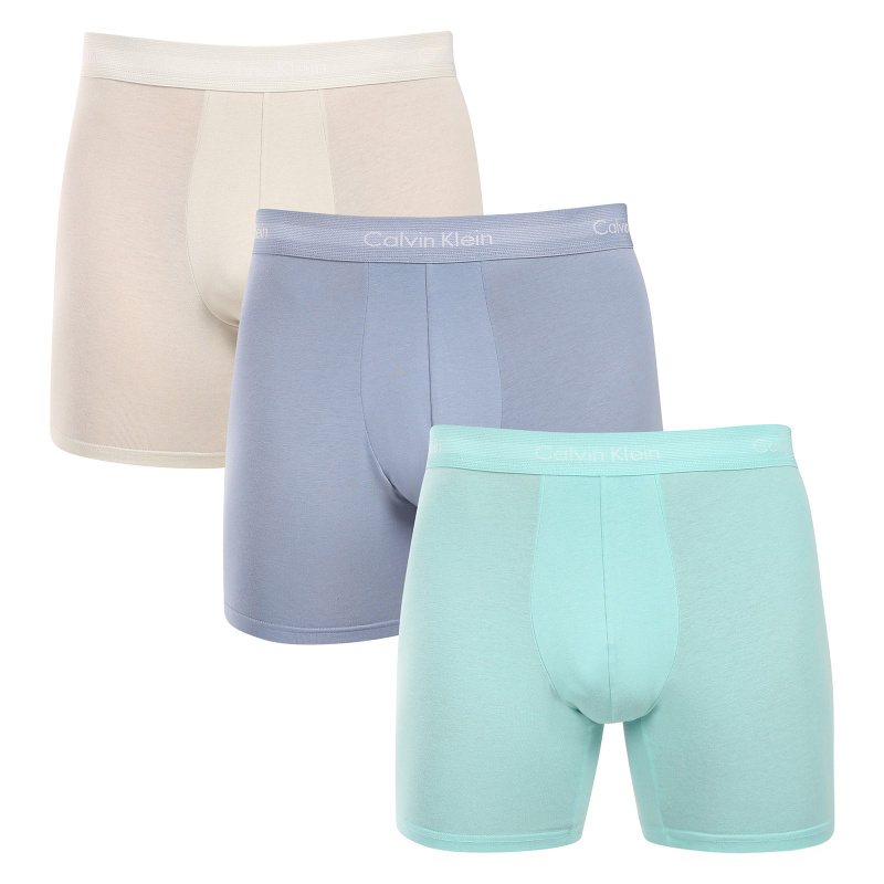 3PACK pánské boxerky Calvin Klein vícebarevné (NB1770A-VX8) M, trenky / trenýrky