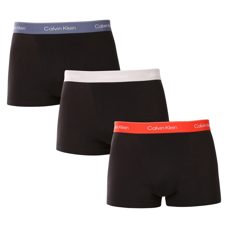 3PACK pánské boxerky Calvin Klein černé (NB4286-VQO) L, trenky / trenýrky