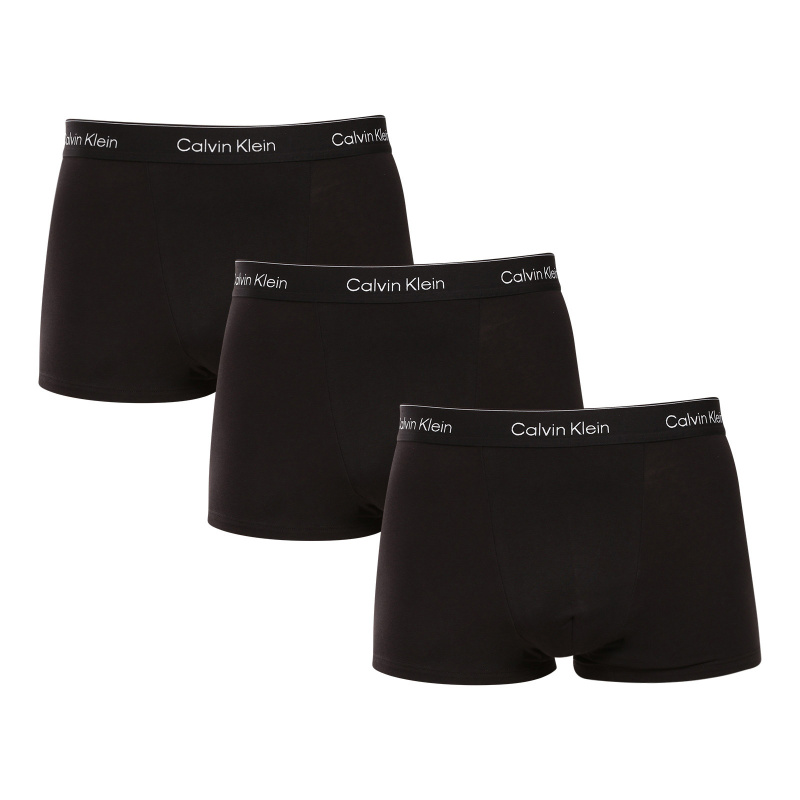 3PACK pánské boxerky Calvin Klein černé (NB4286-TM6) XXL, trenky / trenýrky