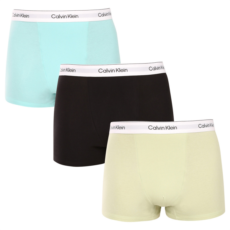 3PACK pánské boxerky Calvin Klein vícebarevné (NB4286-VQX) 4XL, trenky / trenýrky