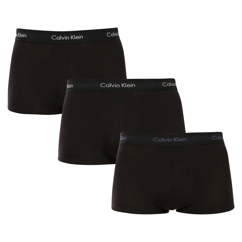 3PACK pánské boxerky Calvin Klein černé (U2664G-VXT) L, trenky / trenýrky