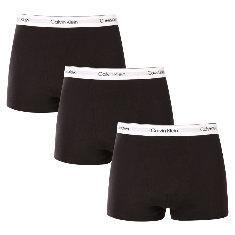 3PACK pánské boxerky Calvin Klein černé (NB4286-UB1) 4XL, trenky / trenýrky