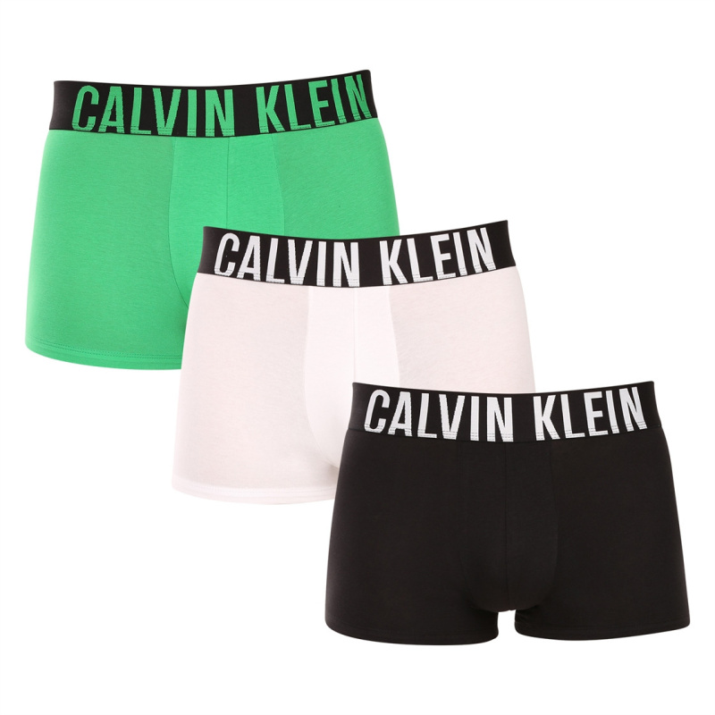 3PACK pánské boxerky Calvin Klein vícebarevné (NB3608A-VVP) M, trenky / trenýrky