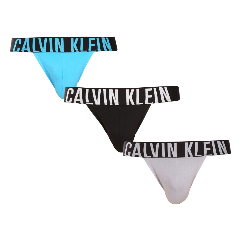 3PACK pánské jocksy Calvin Klein vícebarevné (NB3606A-VVK) L