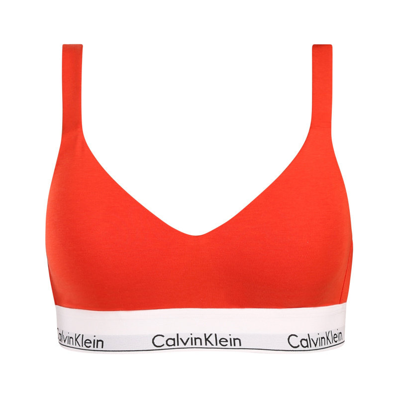 Dámská podprsenka Calvin Klein červená (QF7900E-VO3) XL