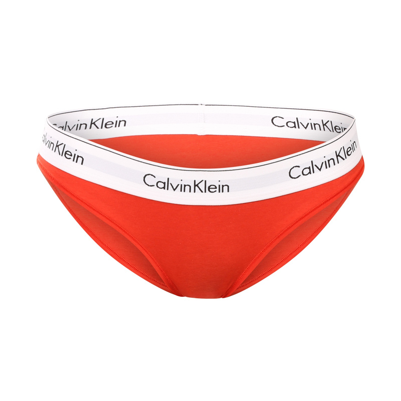 Dámské kalhotky Calvin Klein červené  (F3787E-VO3) M