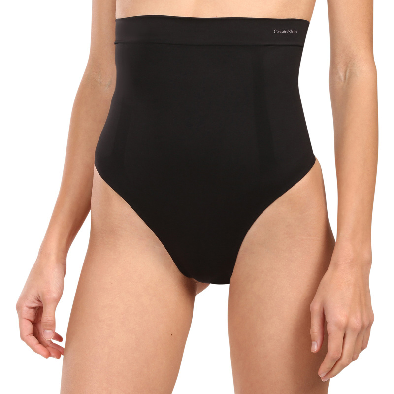 Dámská stahovací tanga Calvin Klein černé (QF8116-UB1) S