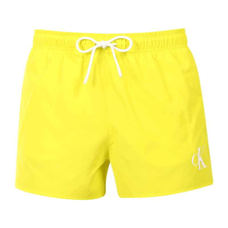 Pánské plavky Calvin Klein žluté (KM0KM01099-LRF) XXL