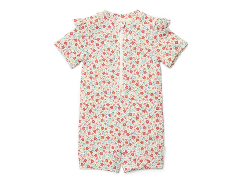 Little Dutch Plavky krátký rukáv Sunny Flowers vel. 74/80