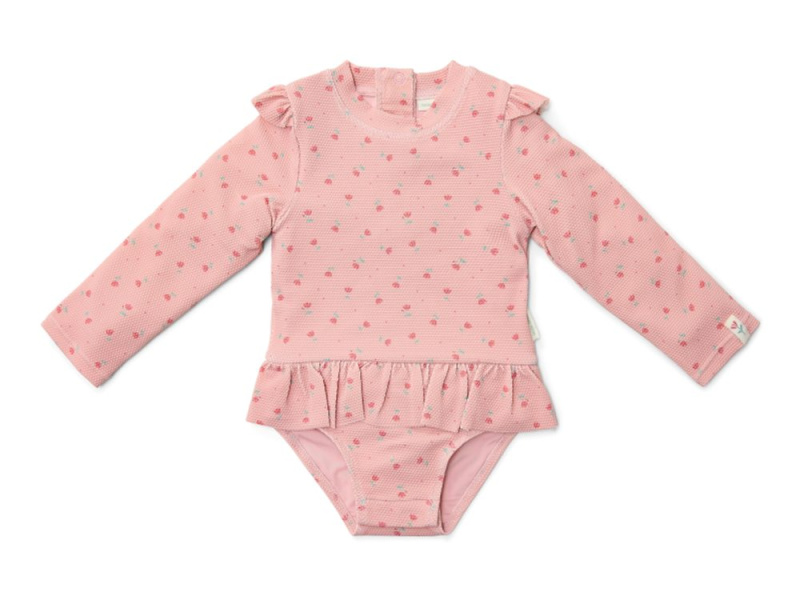 Little Dutch Plavky dlouhý rukáv Sunny Flowers Blush vel. 98/104