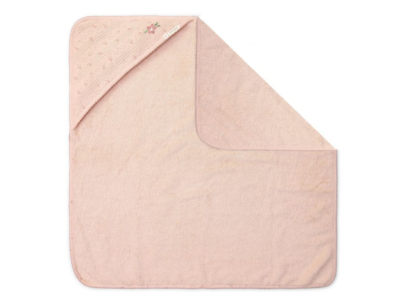 Little Dutch Osuška s kapucí 100x100 cm Pure Blossom