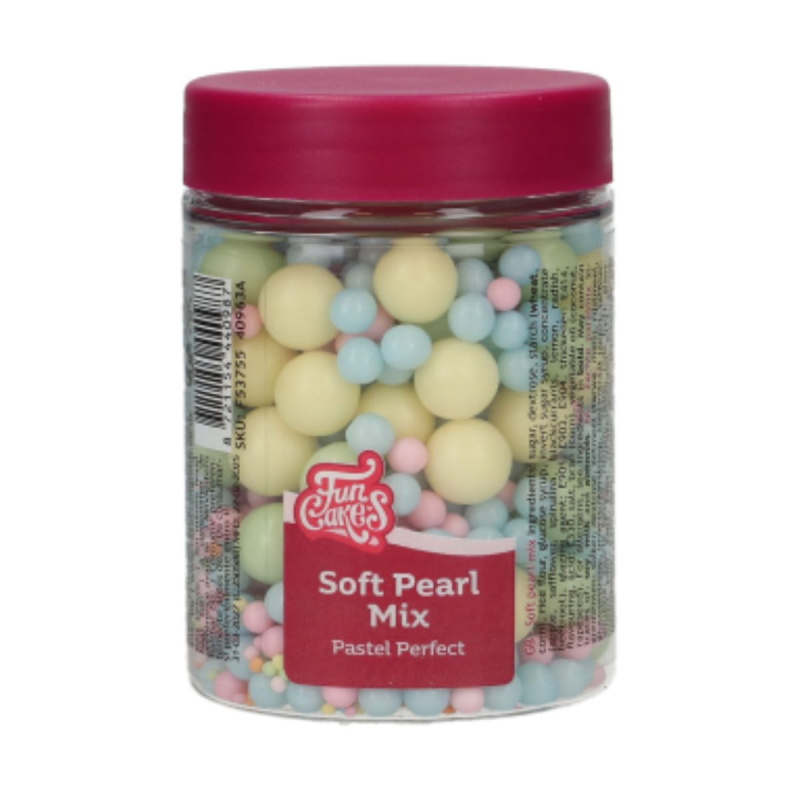 FunCakes Soft Pearl Mix Pastel Perfect 80g