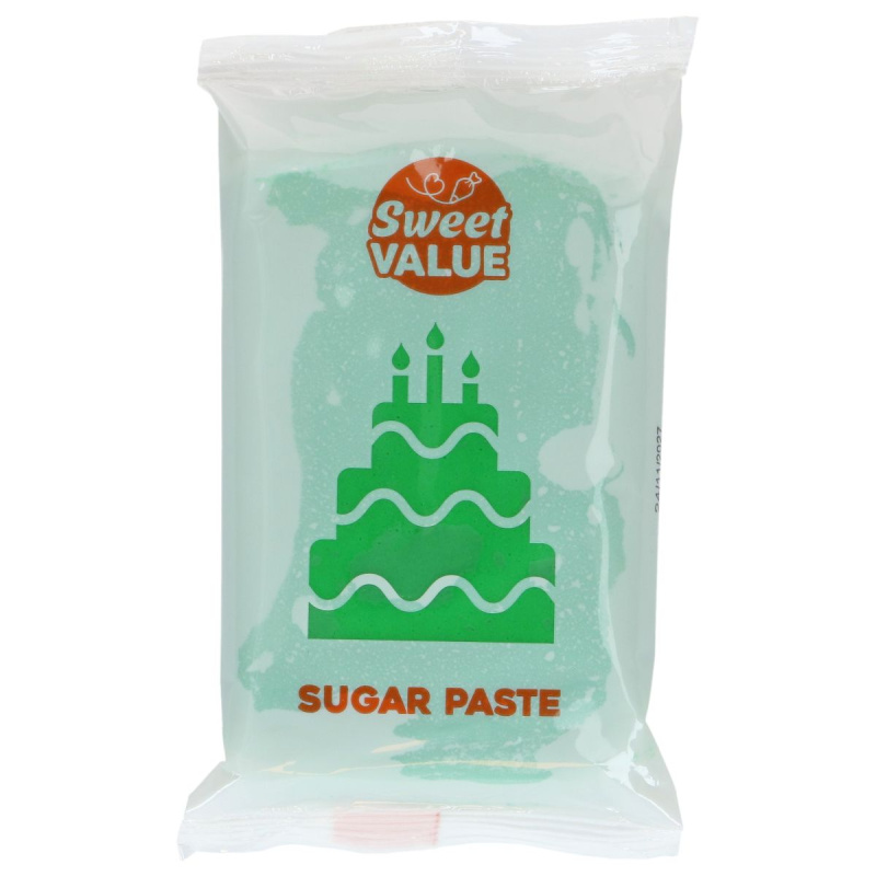 Cukrová hmota Sweet Value Dark Green 200g