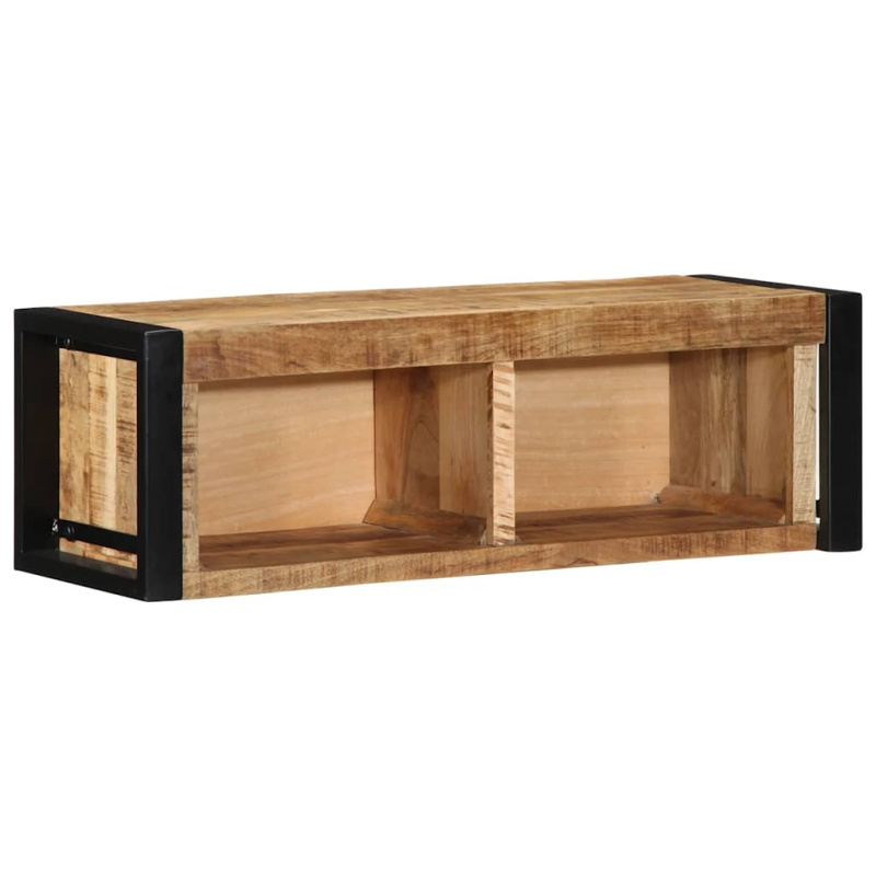 Tv Skříňka 80X30X25 Cm Masivní Hrubý Mangovník - masivní hrubé mangovníkové dřevo