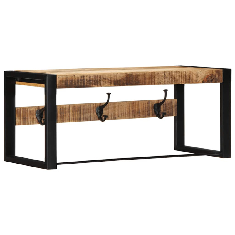Věšák Na Kabáty 80X35X35 Cm Masivní Hrubý Mangovník - masivní recyklované dřevo