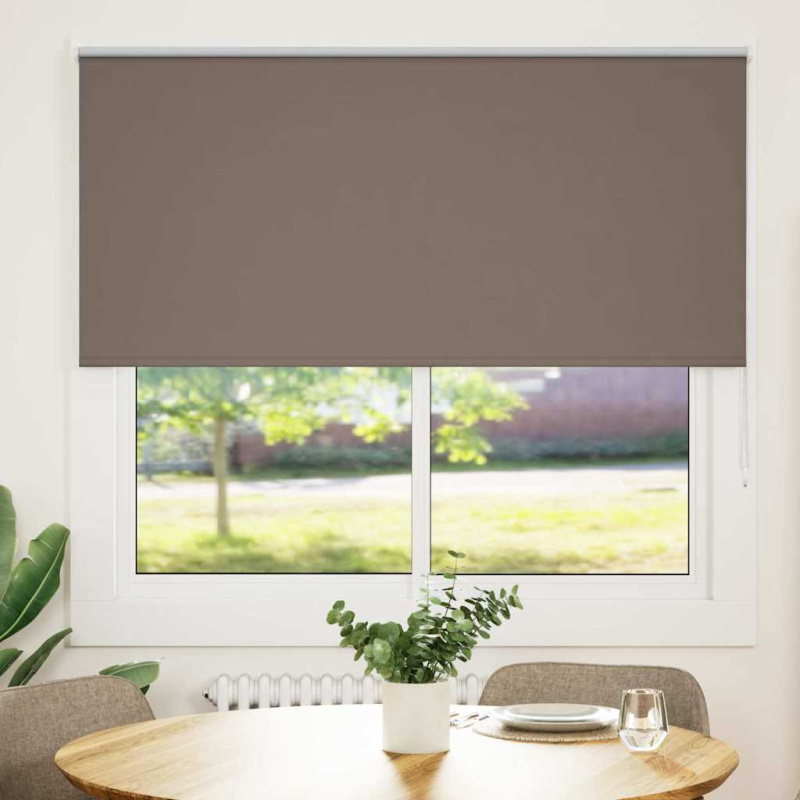 Roleta Zatemňovací Káva 150X130Cm Šířka Látky 146,6Cm Polyester Kávová
