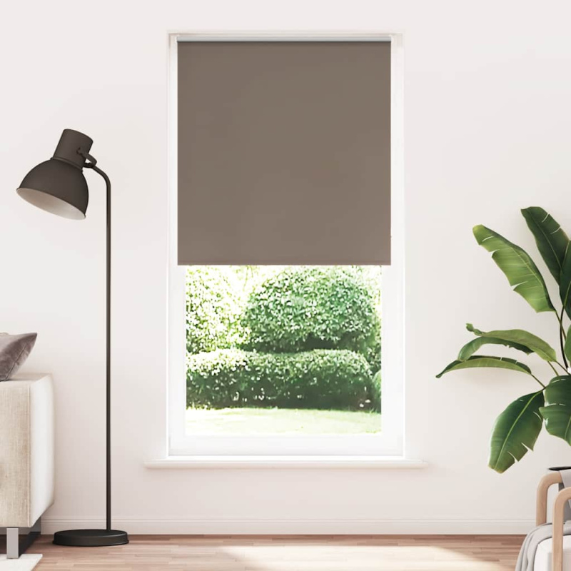 vidaXL Roleta zatemňovací Coffee 85x210cm Šířka látky 80,7cm Polyester