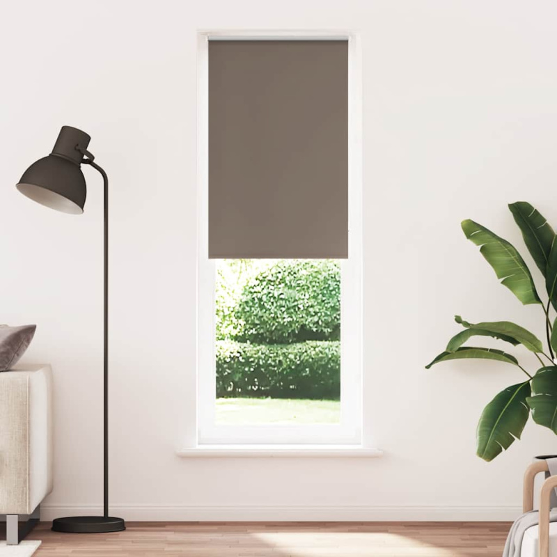 vidaXL Roleta zatemňovací Káva 150x210cm Šířka látky 151,6cm Polyester