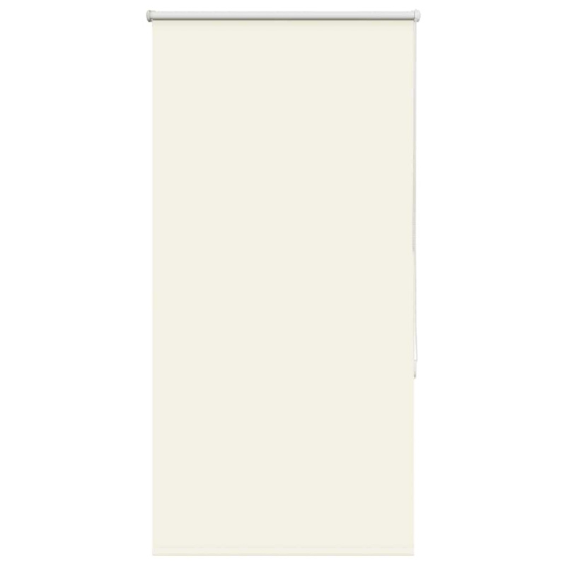 Roleta Zatemňovací Našedlá Šířka Látky 75,7 Cm Polyester Tlumeně Bílá
