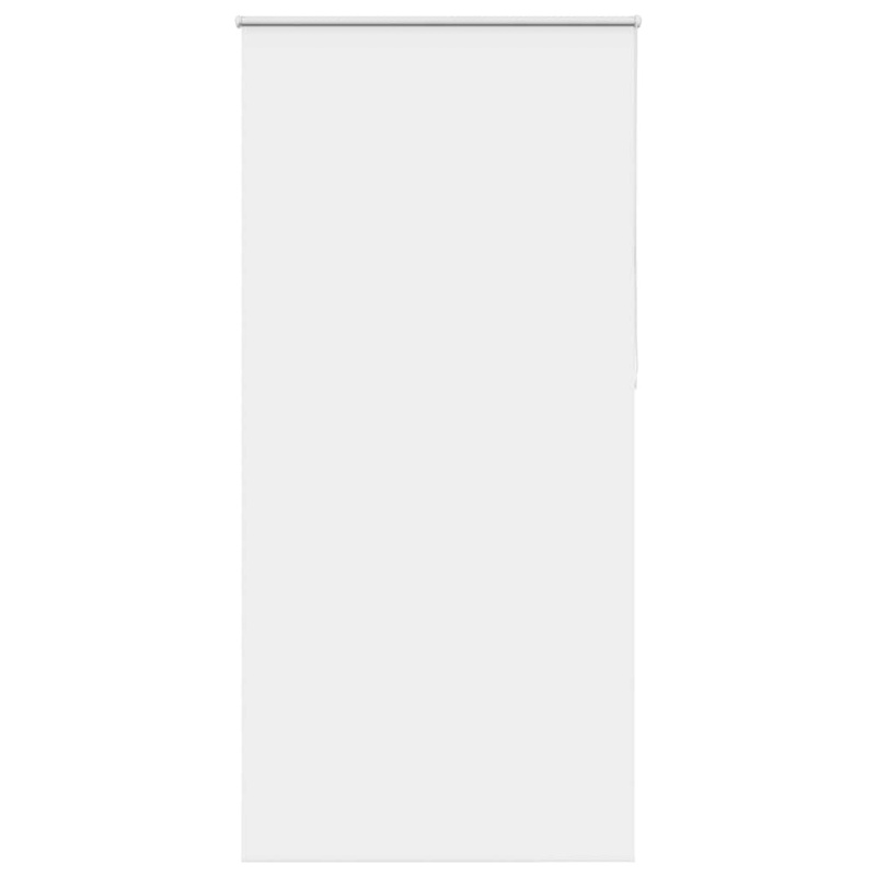vidaXL Roleta zatemňovací bílá 100x230 cm šířka látky 95,7cm polyester