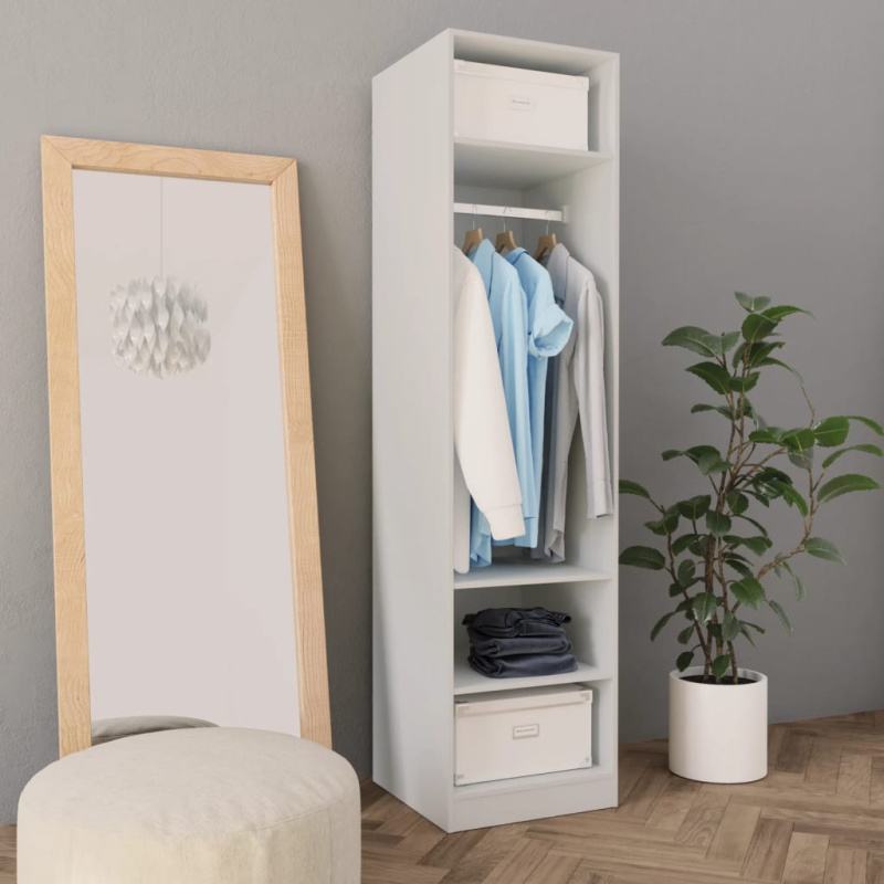 vidaXL Šatní skříň dub artisan 80 x 50 x 200 cm kompozitní dřevo